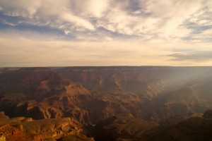 Grand Canyon nach Sonnenaufgang